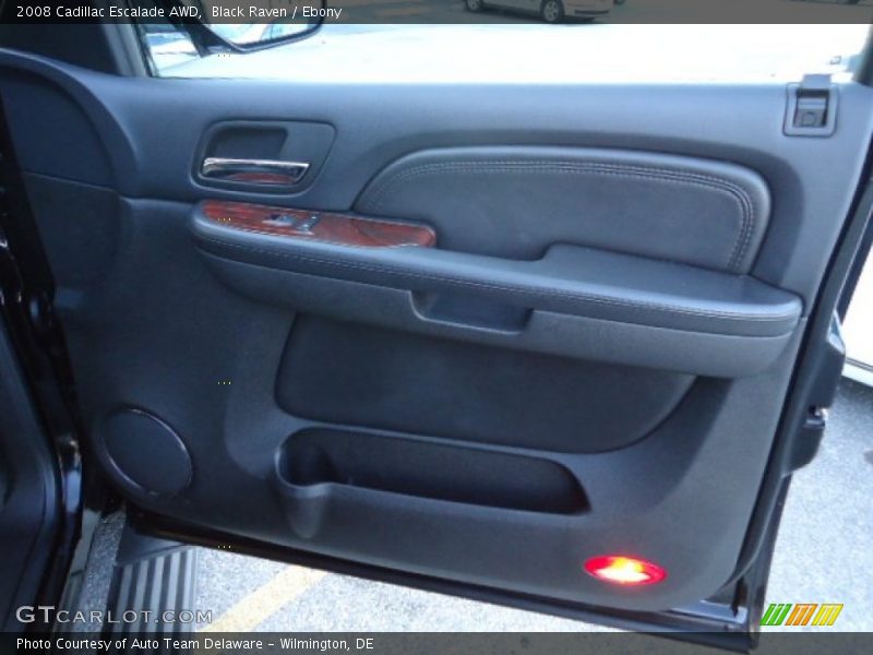 Black Raven / Ebony 2008 Cadillac Escalade AWD