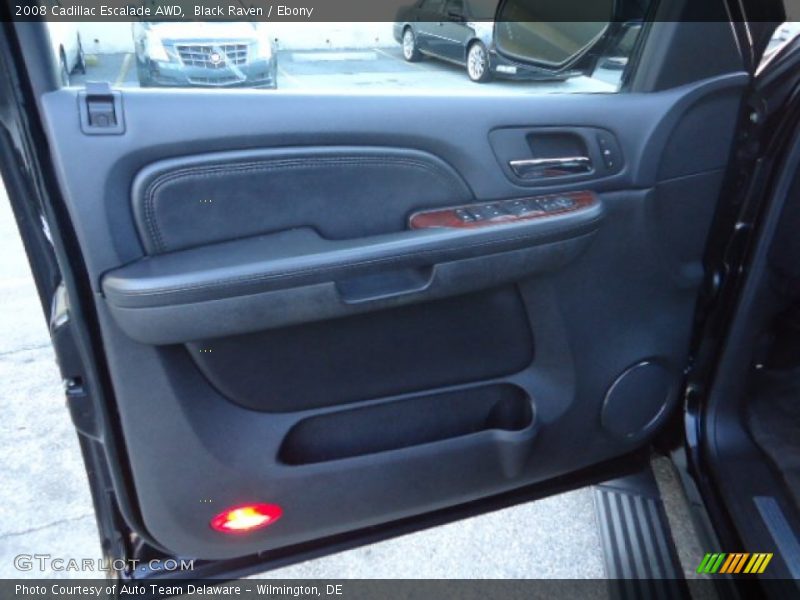 Black Raven / Ebony 2008 Cadillac Escalade AWD