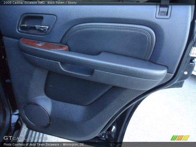 Black Raven / Ebony 2008 Cadillac Escalade AWD