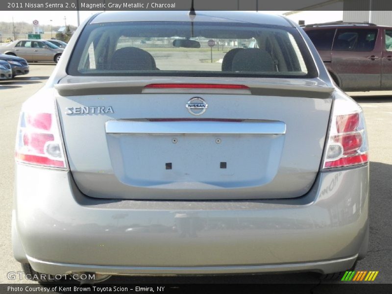 Magnetic Gray Metallic / Charcoal 2011 Nissan Sentra 2.0