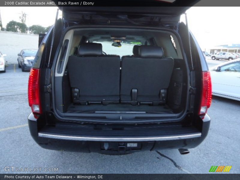 Black Raven / Ebony 2008 Cadillac Escalade AWD