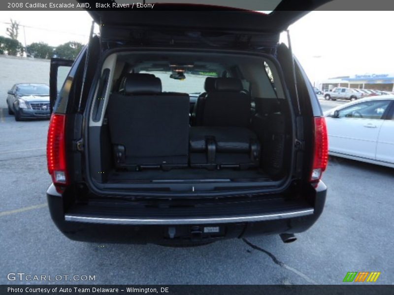 Black Raven / Ebony 2008 Cadillac Escalade AWD