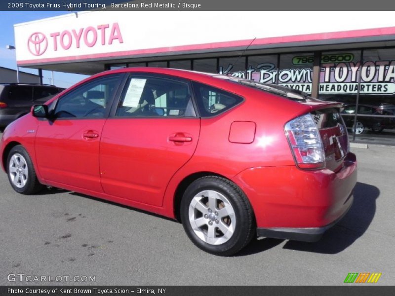 Barcelona Red Metallic / Bisque 2008 Toyota Prius Hybrid Touring