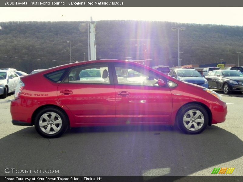 Barcelona Red Metallic / Bisque 2008 Toyota Prius Hybrid Touring