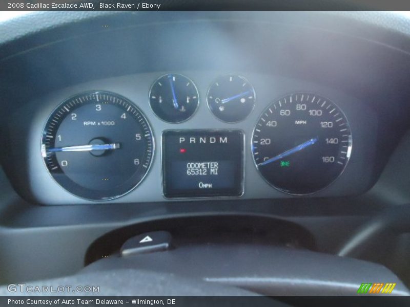 Black Raven / Ebony 2008 Cadillac Escalade AWD