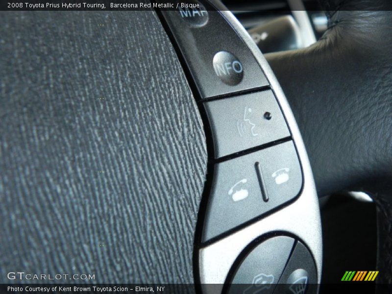 Barcelona Red Metallic / Bisque 2008 Toyota Prius Hybrid Touring
