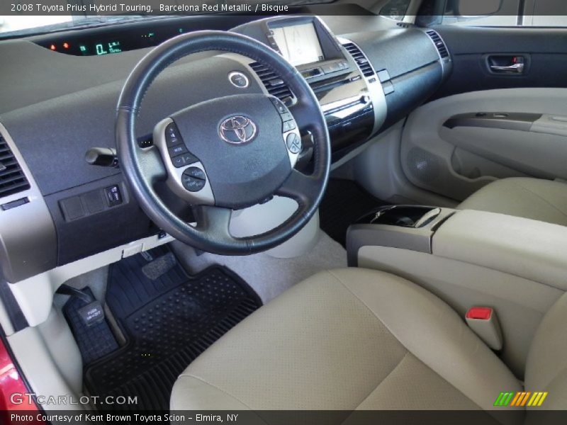 Barcelona Red Metallic / Bisque 2008 Toyota Prius Hybrid Touring