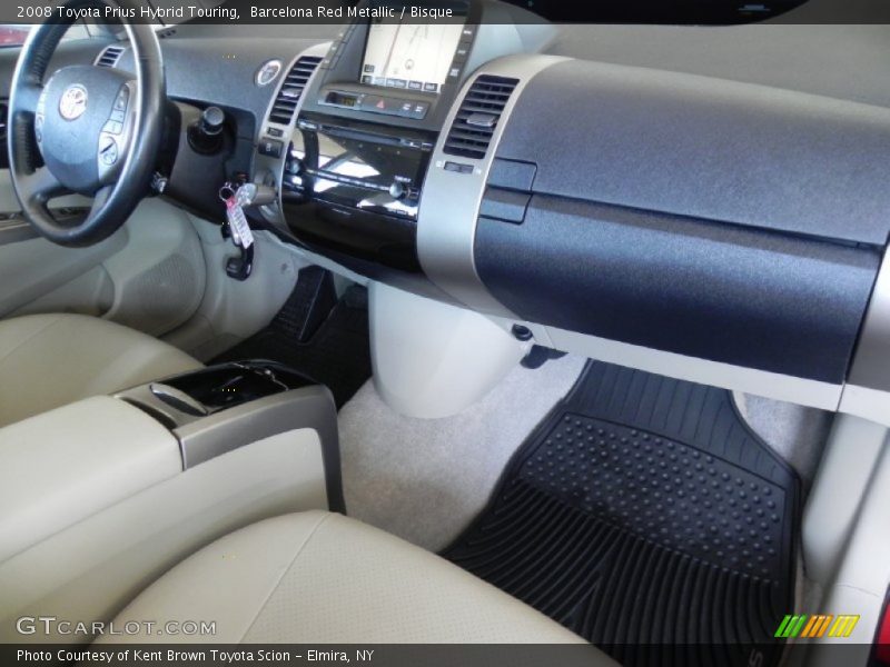 Barcelona Red Metallic / Bisque 2008 Toyota Prius Hybrid Touring
