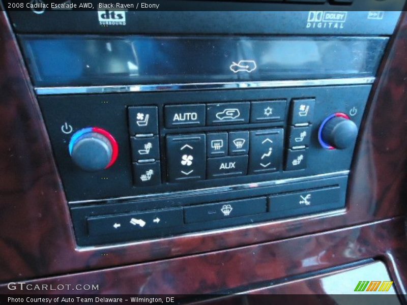 Black Raven / Ebony 2008 Cadillac Escalade AWD