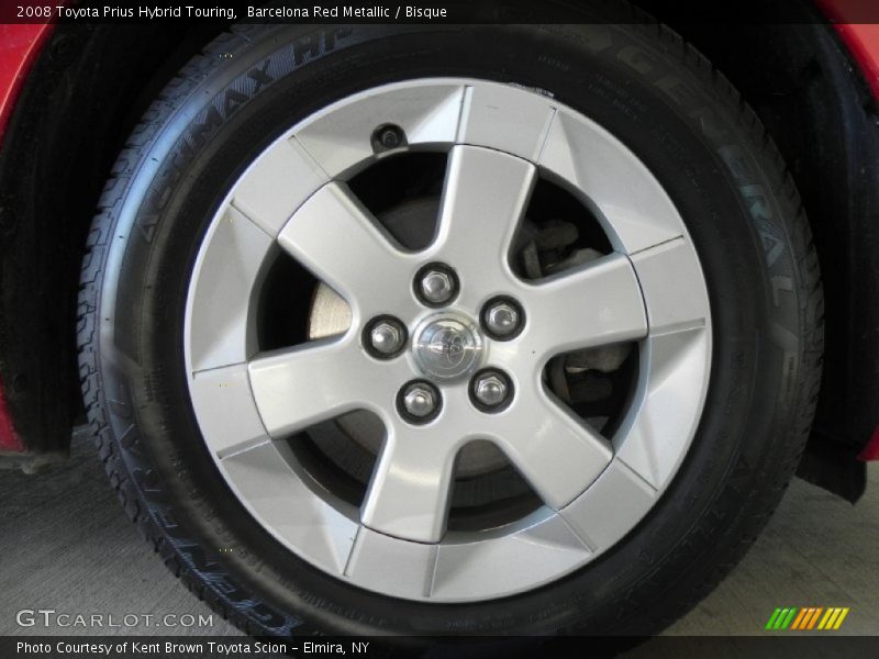 Barcelona Red Metallic / Bisque 2008 Toyota Prius Hybrid Touring