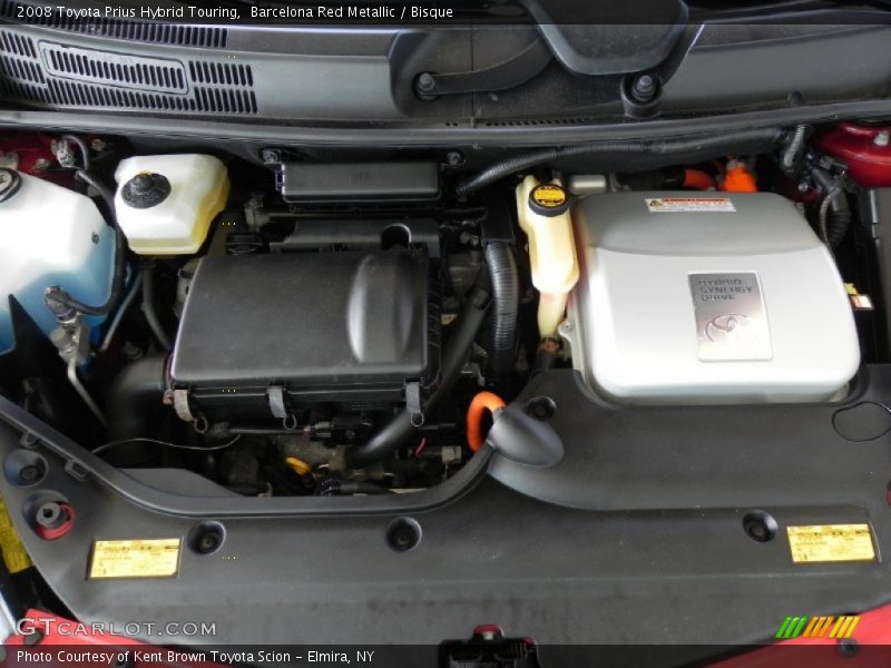 Barcelona Red Metallic / Bisque 2008 Toyota Prius Hybrid Touring