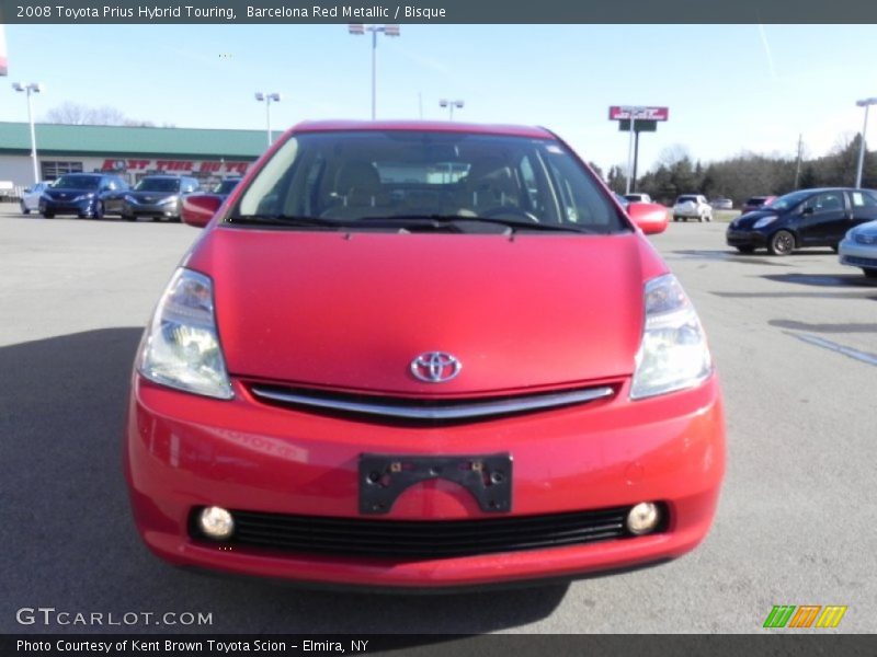Barcelona Red Metallic / Bisque 2008 Toyota Prius Hybrid Touring