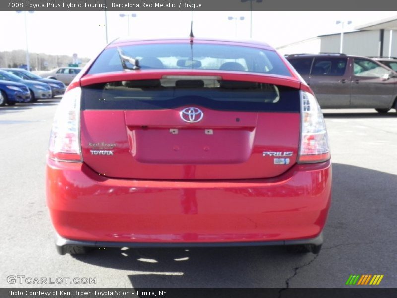 Barcelona Red Metallic / Bisque 2008 Toyota Prius Hybrid Touring