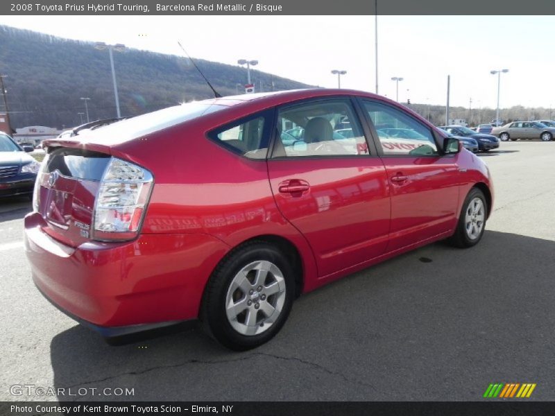 Barcelona Red Metallic / Bisque 2008 Toyota Prius Hybrid Touring