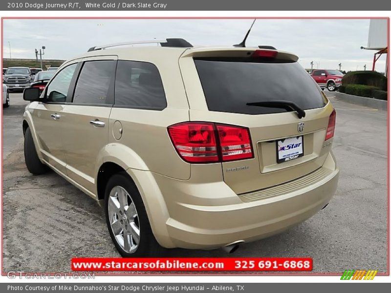 White Gold / Dark Slate Gray 2010 Dodge Journey R/T