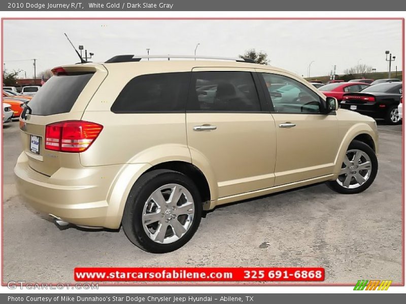 White Gold / Dark Slate Gray 2010 Dodge Journey R/T