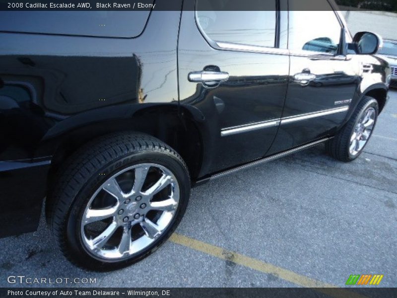 Black Raven / Ebony 2008 Cadillac Escalade AWD