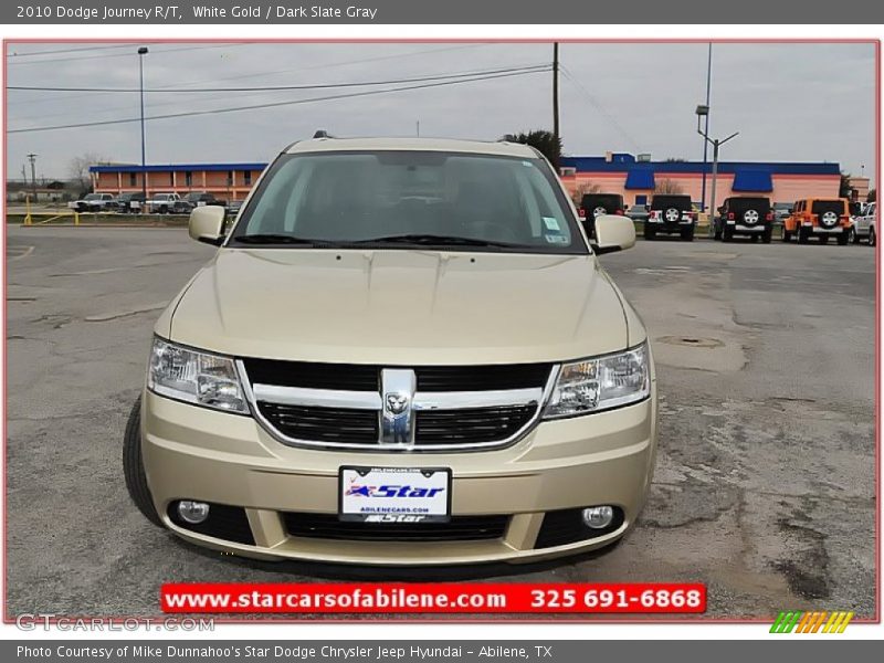 White Gold / Dark Slate Gray 2010 Dodge Journey R/T