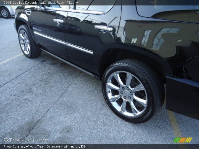 Black Raven / Ebony 2008 Cadillac Escalade AWD