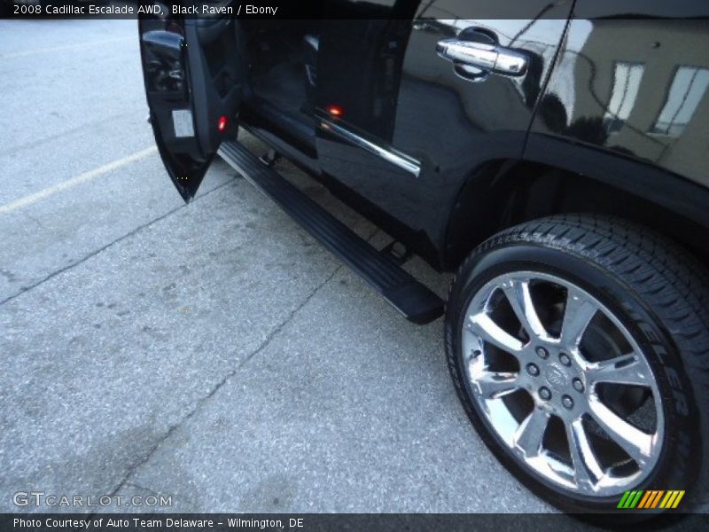 Black Raven / Ebony 2008 Cadillac Escalade AWD