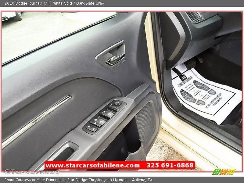 White Gold / Dark Slate Gray 2010 Dodge Journey R/T