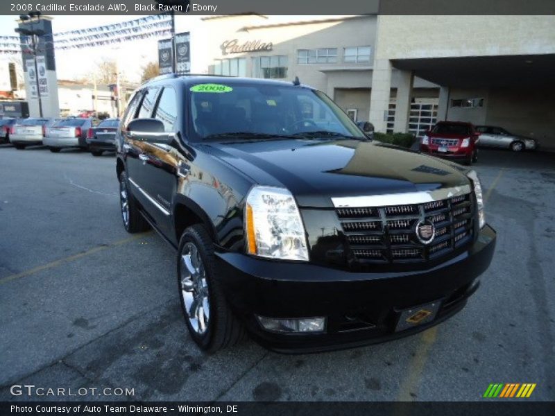Black Raven / Ebony 2008 Cadillac Escalade AWD