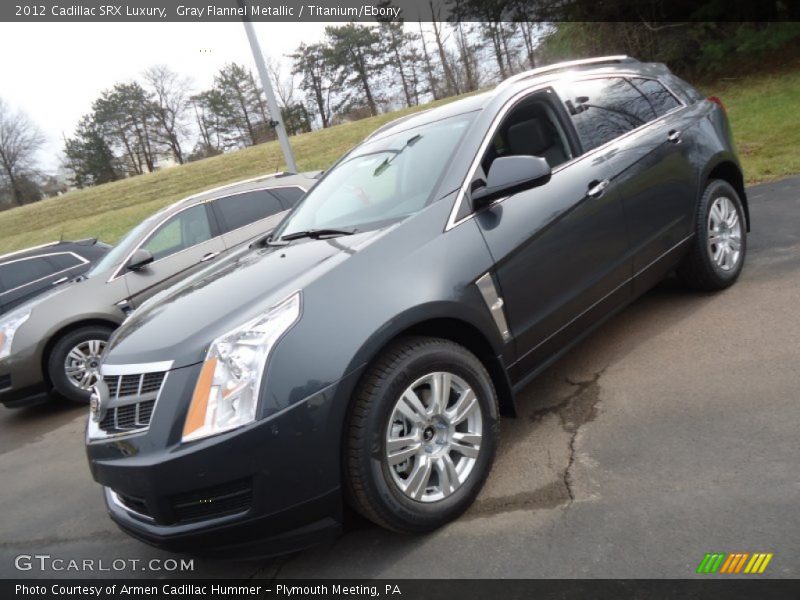 Gray Flannel Metallic / Titanium/Ebony 2012 Cadillac SRX Luxury