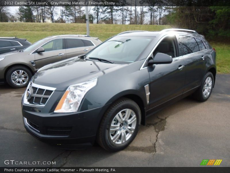 Gray Flannel Metallic / Titanium/Ebony 2012 Cadillac SRX Luxury