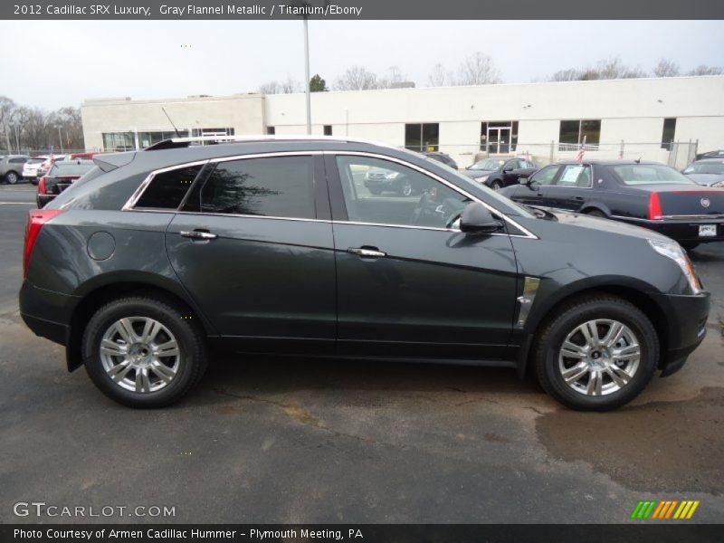 Gray Flannel Metallic / Titanium/Ebony 2012 Cadillac SRX Luxury