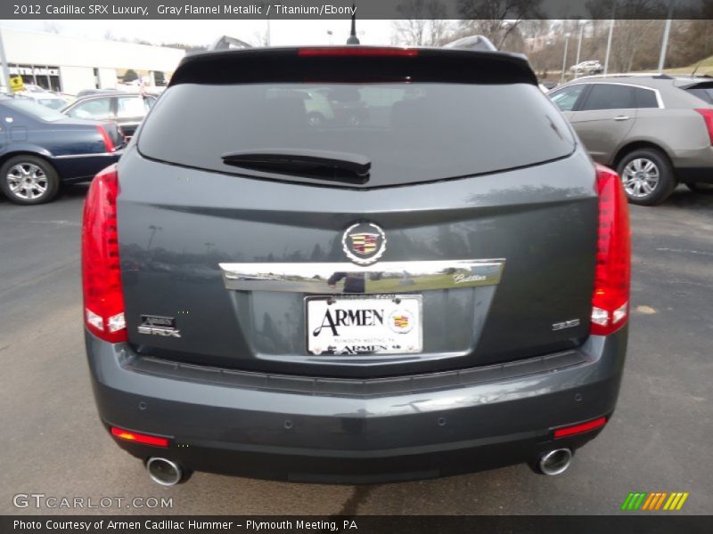 Gray Flannel Metallic / Titanium/Ebony 2012 Cadillac SRX Luxury