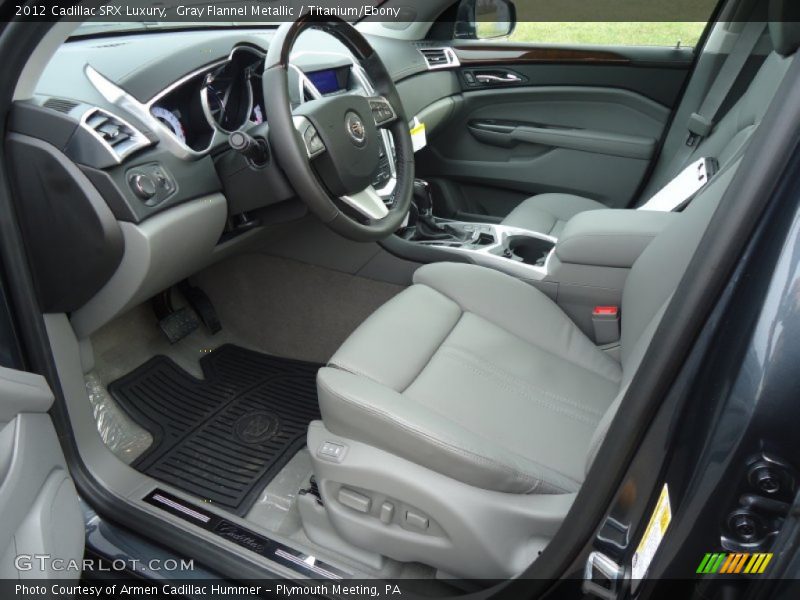 Gray Flannel Metallic / Titanium/Ebony 2012 Cadillac SRX Luxury
