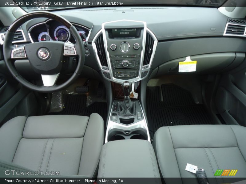 Gray Flannel Metallic / Titanium/Ebony 2012 Cadillac SRX Luxury