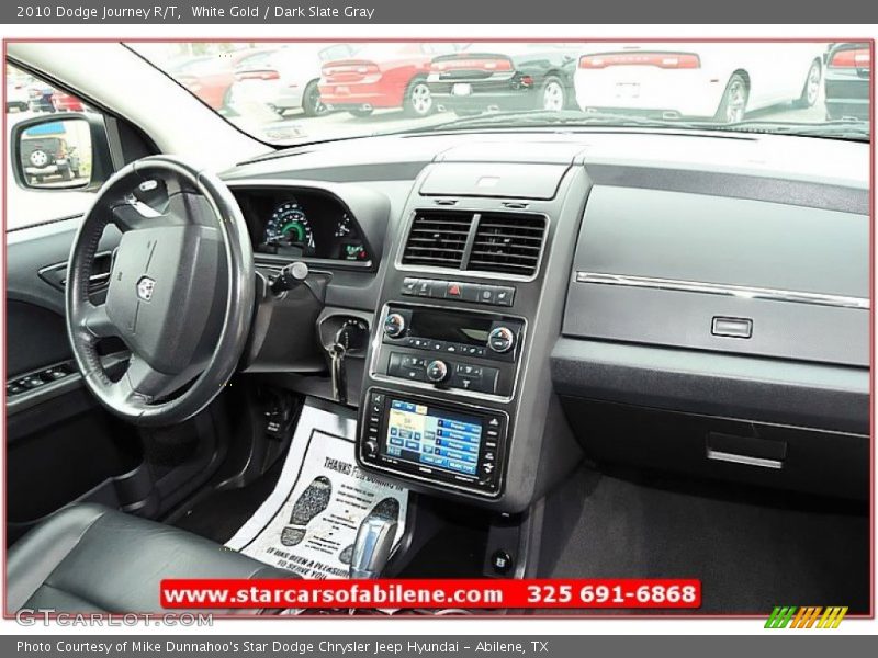 White Gold / Dark Slate Gray 2010 Dodge Journey R/T