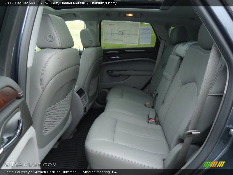 Gray Flannel Metallic / Titanium/Ebony 2012 Cadillac SRX Luxury
