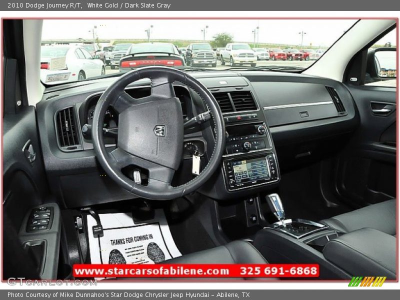 White Gold / Dark Slate Gray 2010 Dodge Journey R/T