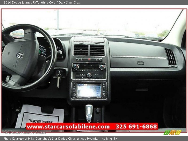 White Gold / Dark Slate Gray 2010 Dodge Journey R/T