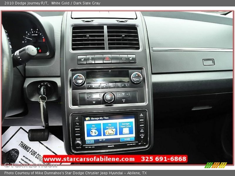 White Gold / Dark Slate Gray 2010 Dodge Journey R/T