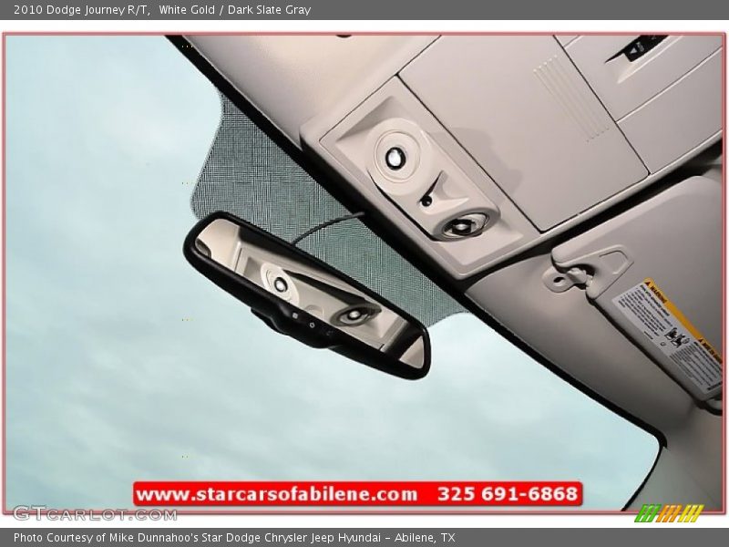 White Gold / Dark Slate Gray 2010 Dodge Journey R/T