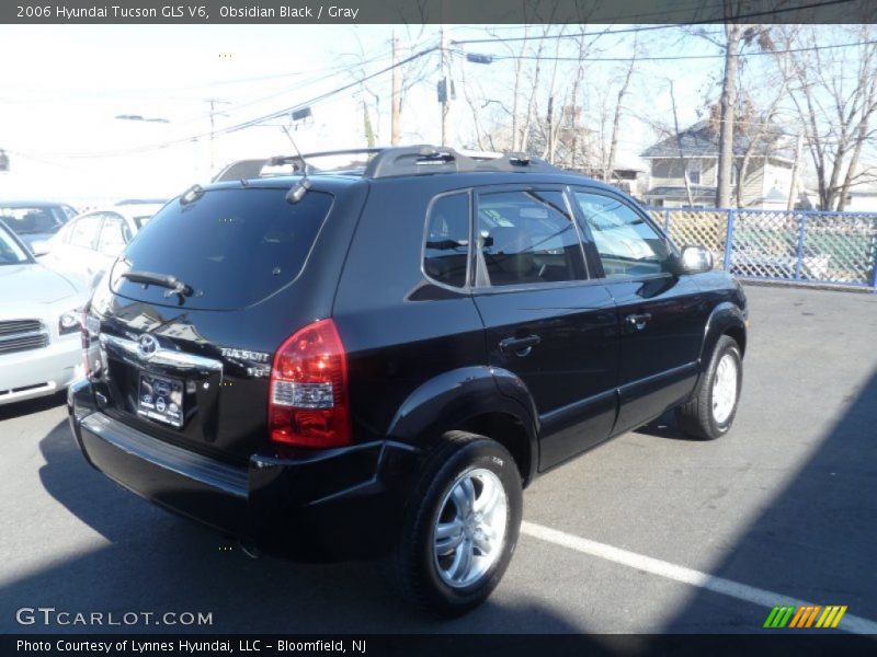 Obsidian Black / Gray 2006 Hyundai Tucson GLS V6