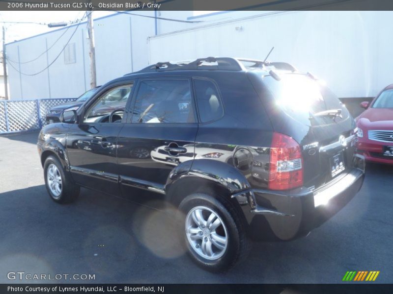 Obsidian Black / Gray 2006 Hyundai Tucson GLS V6