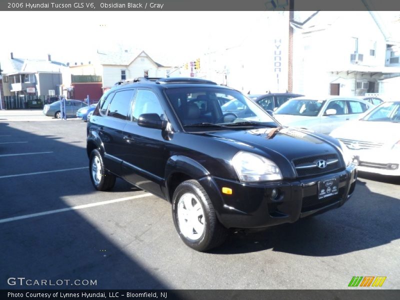 Obsidian Black / Gray 2006 Hyundai Tucson GLS V6