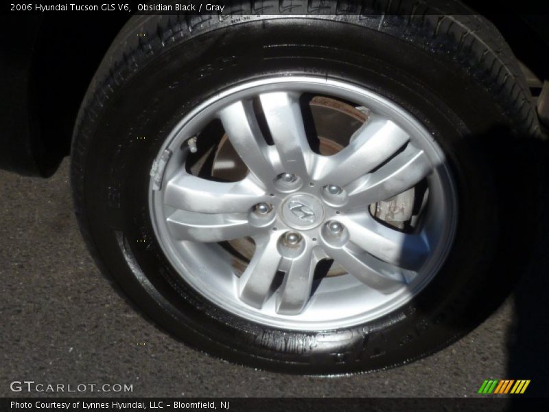 Obsidian Black / Gray 2006 Hyundai Tucson GLS V6
