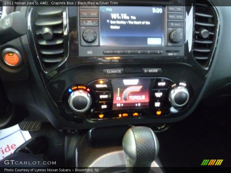 Graphite Blue / Black/Red w/Silver Trim 2011 Nissan Juke SL AWD