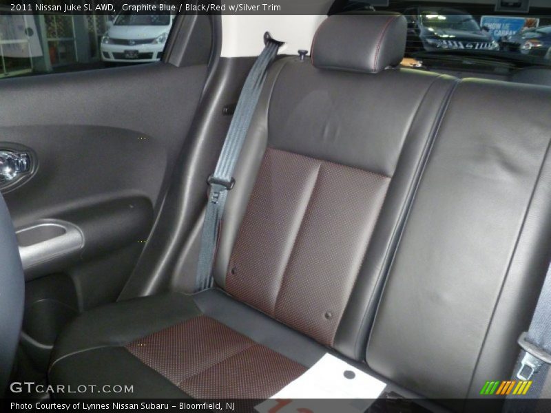 Graphite Blue / Black/Red w/Silver Trim 2011 Nissan Juke SL AWD