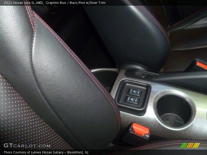 Graphite Blue / Black/Red w/Silver Trim 2011 Nissan Juke SL AWD