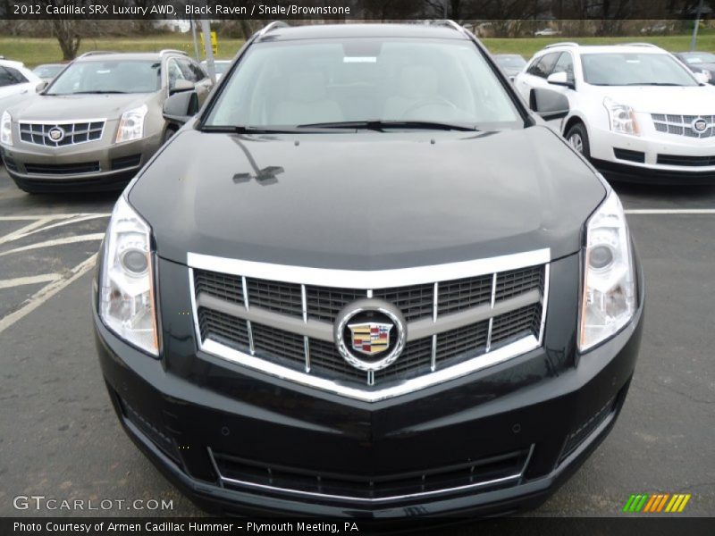 Black Raven / Shale/Brownstone 2012 Cadillac SRX Luxury AWD