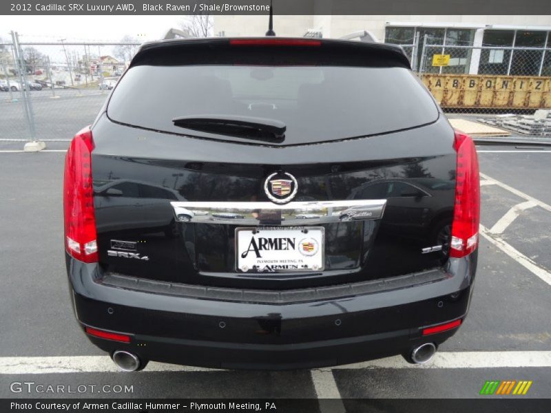 Black Raven / Shale/Brownstone 2012 Cadillac SRX Luxury AWD