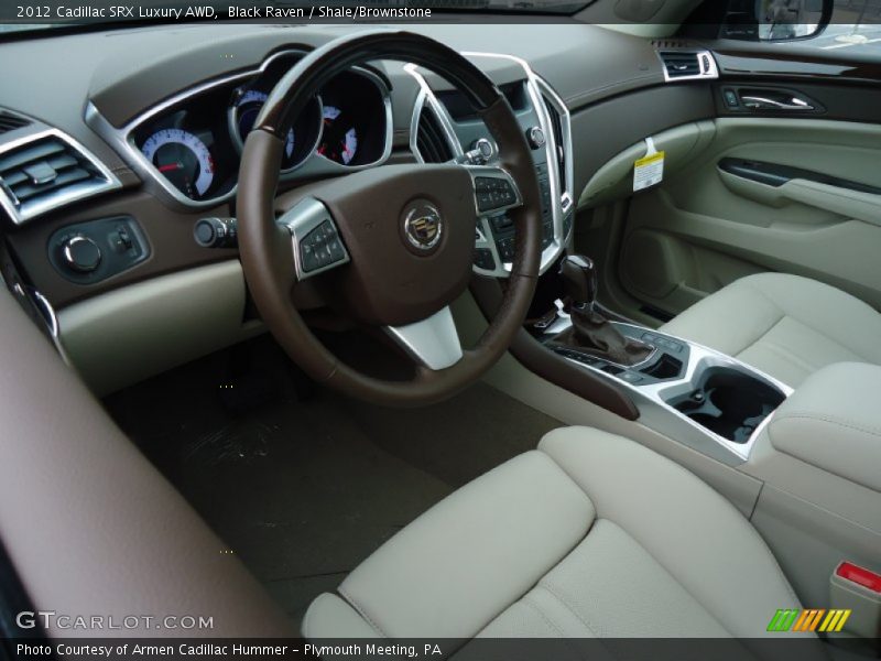 Black Raven / Shale/Brownstone 2012 Cadillac SRX Luxury AWD