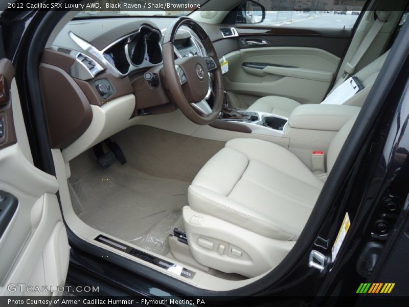 Black Raven / Shale/Brownstone 2012 Cadillac SRX Luxury AWD
