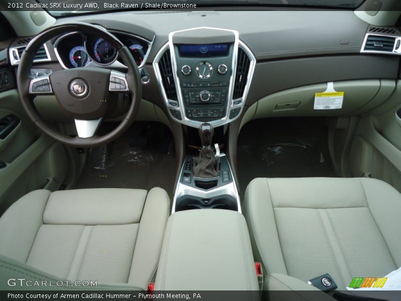 Black Raven / Shale/Brownstone 2012 Cadillac SRX Luxury AWD